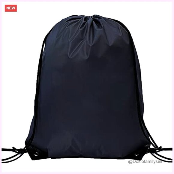 Polyester Drawstring Bags, Gym Sports Cinch Bag Backpack, 16 Pack Bulk main image 4
